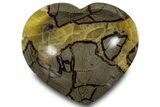 Polished Heart-Shaped Septarian Dish - Madagascar #304710-1